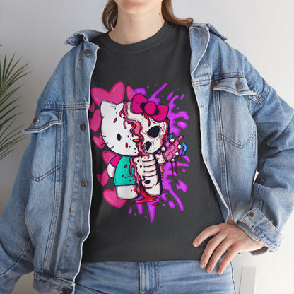 Zombie Kitty Unisex Heavy Cotton Patreon Tee
