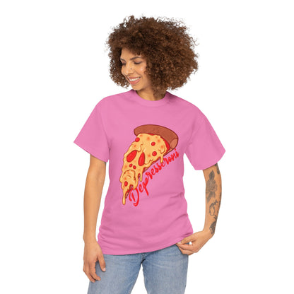 Depresseroni Unisex Heavy Cotton Tee