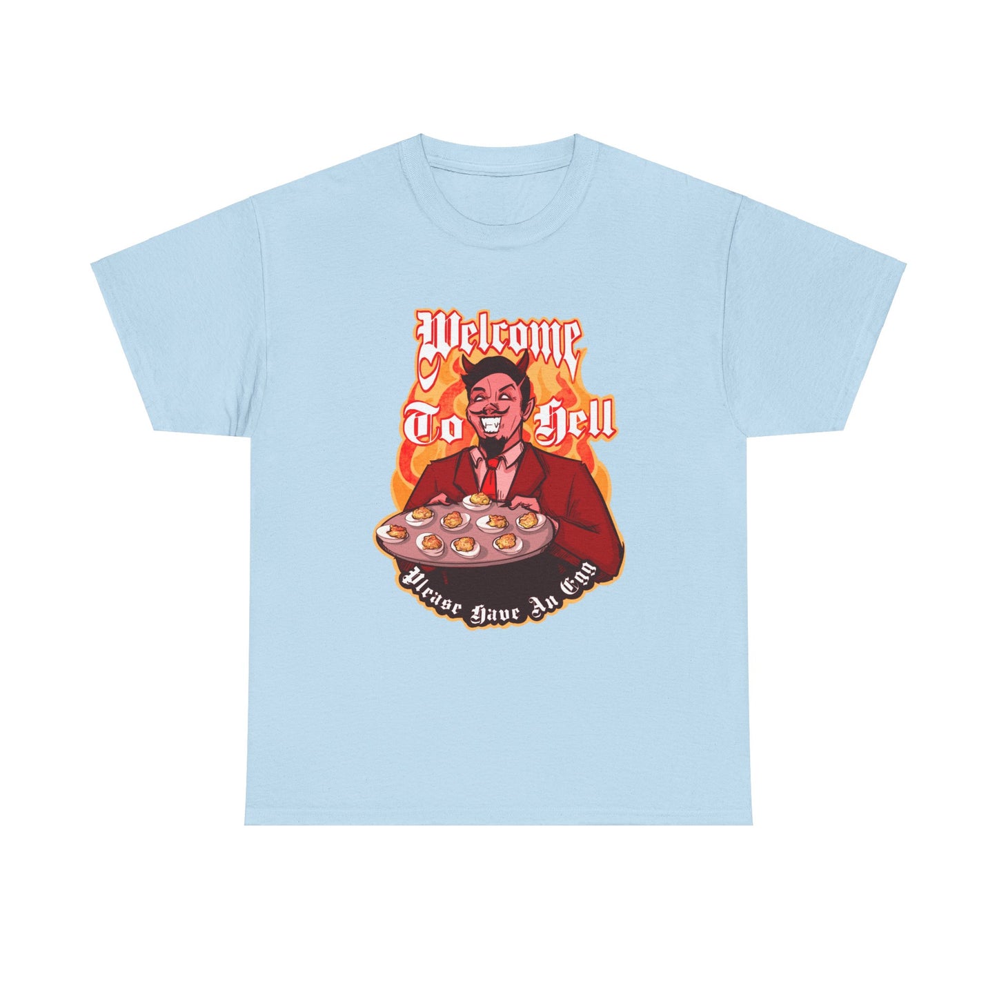 Deviled Eggs Unisex Heavy Cotton Tee