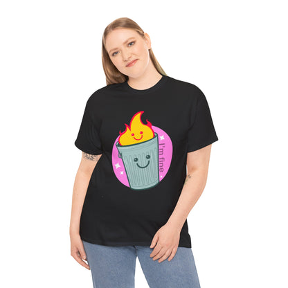Trash Fire Unisex Heavy Cotton Tee