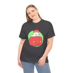 Pumpkin Ghost Unisex Heavy Cotton Tee