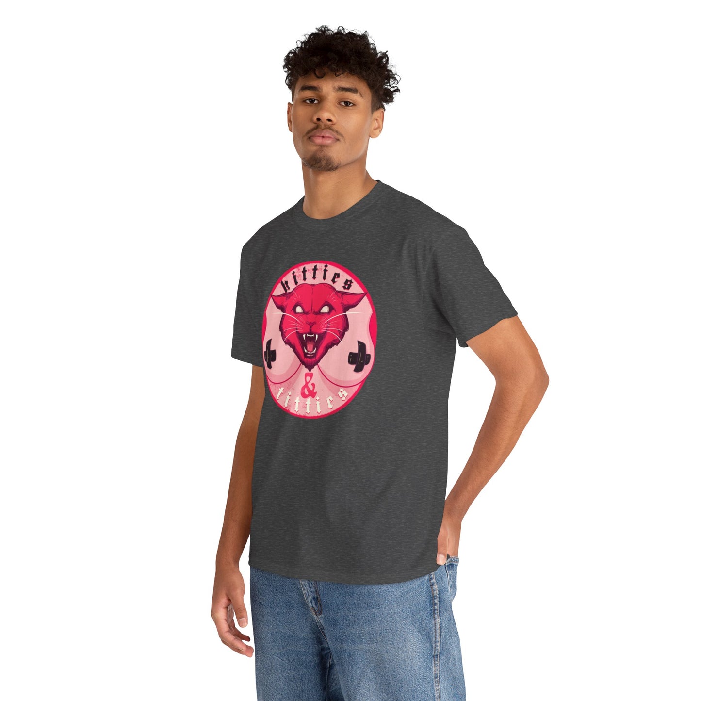 Kitties & Titties Unisex Heavy Cotton Tee