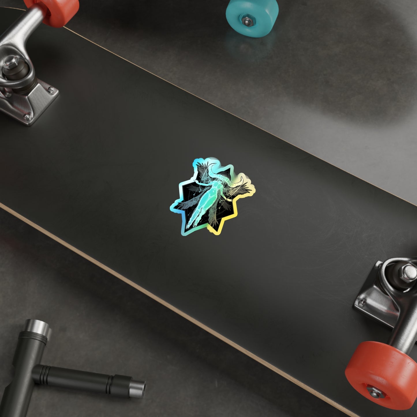 The Deceiver Holographic Die-cut Stickers