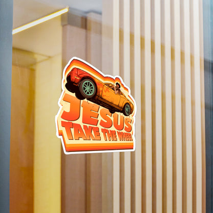 Off Road Jesus Kiss-Cut Vinyl Decal