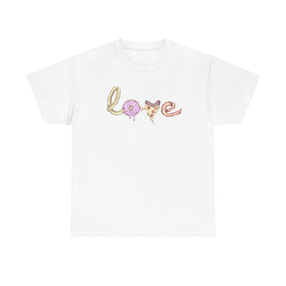 Food Love Unisex Heavy Cotton Tee