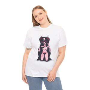 Deer Daddy Series 7: Daddy v Demoni  Unisex Heavy Cotton Tee