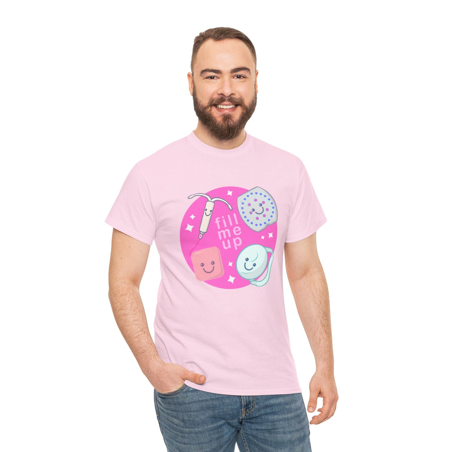 Fill Me Up Unisex Heavy Cotton Tee