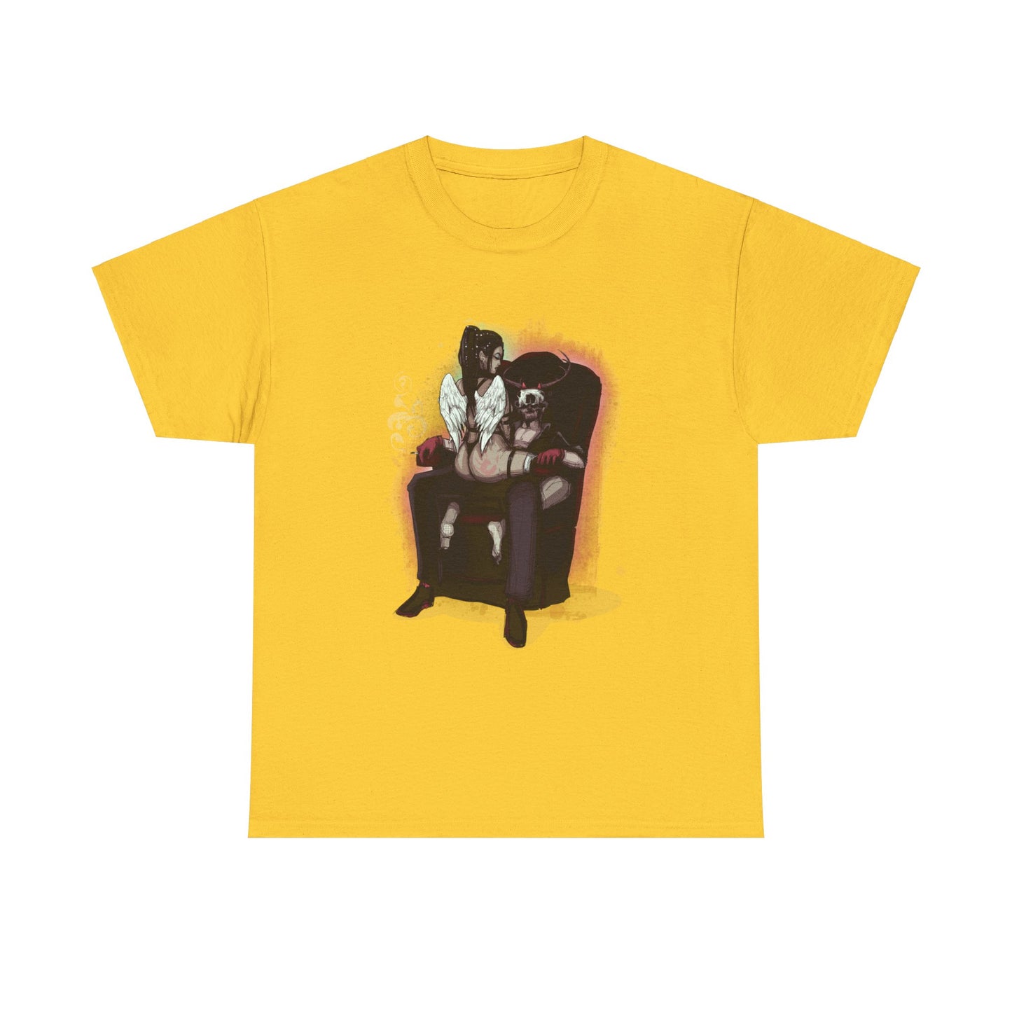 Deer Daddy Series 9: Angels & Demons Unisex Heavy Cotton Tee