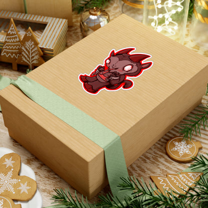 Plushie Krampus Kiss-Cut Vinyl Decal
