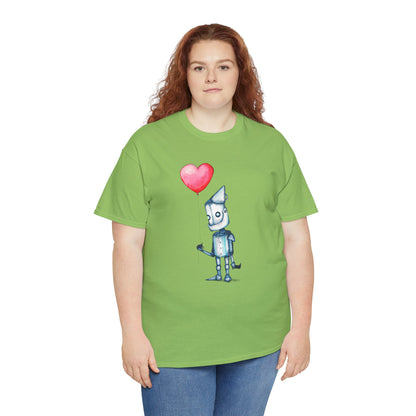 Tinman Gets A Heart Unisex Heavy Cotton Tee