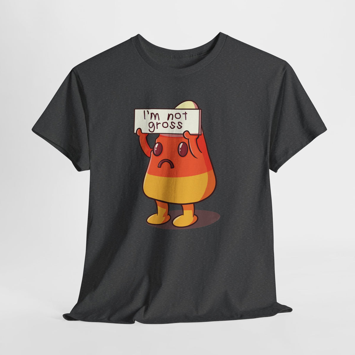 Sad Candy Corn Unisex Heavy Cotton Tee