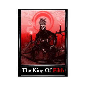 The King Of Filth Tarot Kiss-Cut Vinyl Decal