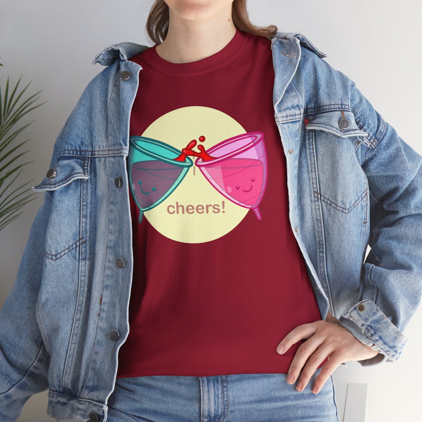 Cheers Unisex Heavy Cotton Tee