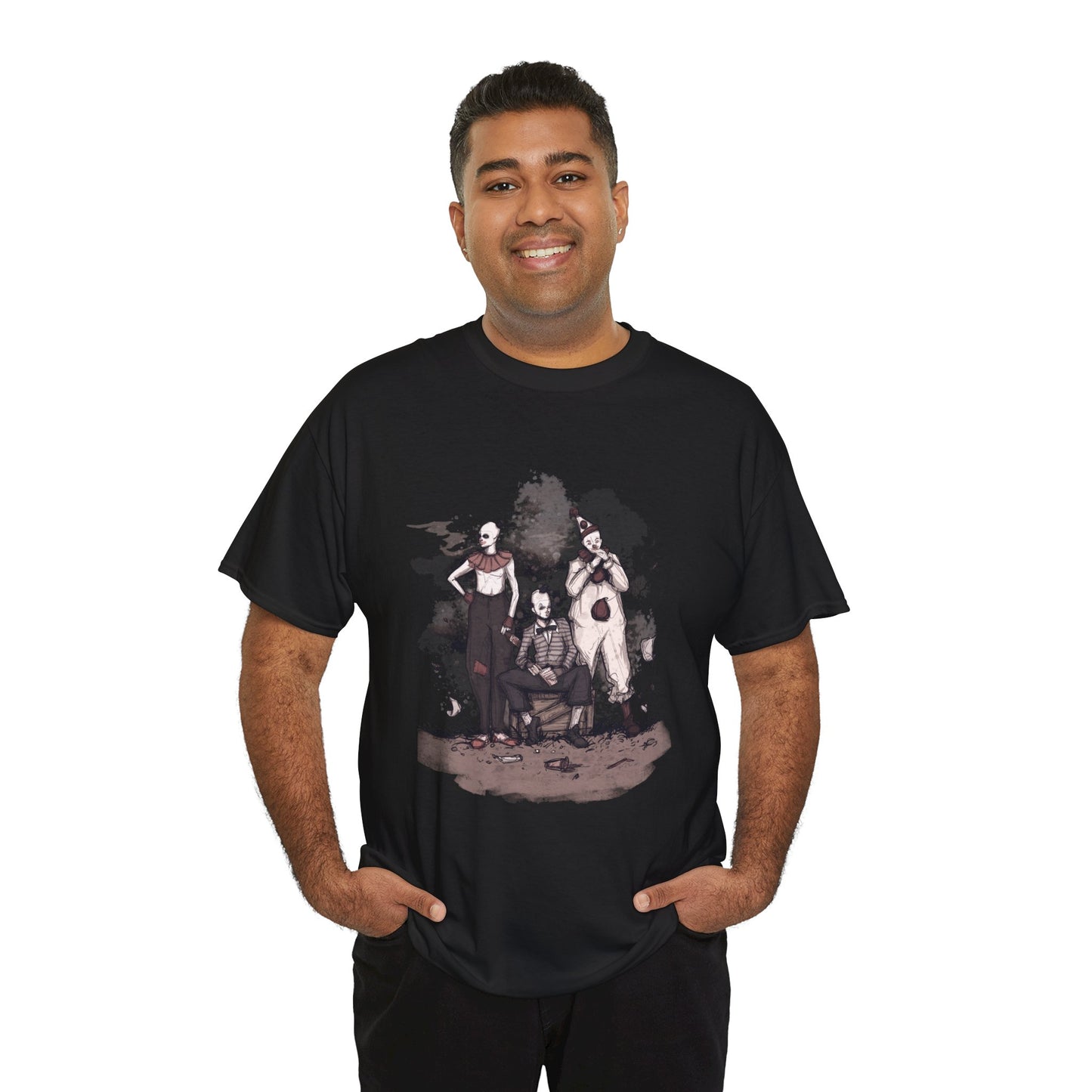 Retro Circus Unisex Heavy Cotton Tee
