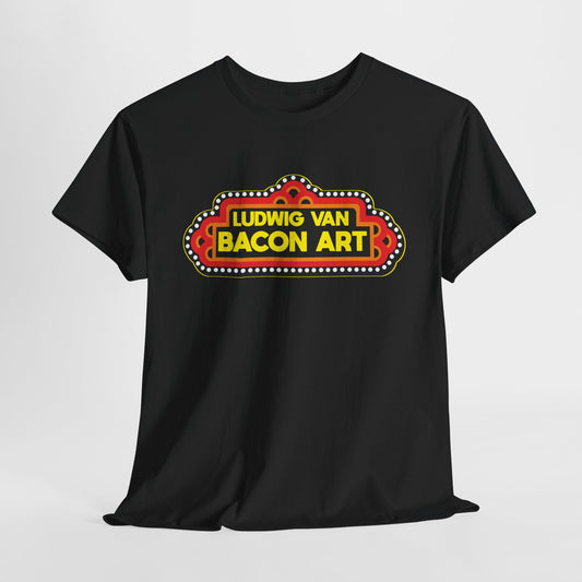 LVB's Pizza Emporium (Front & Back Print) Unisex Heavy Cotton Tee