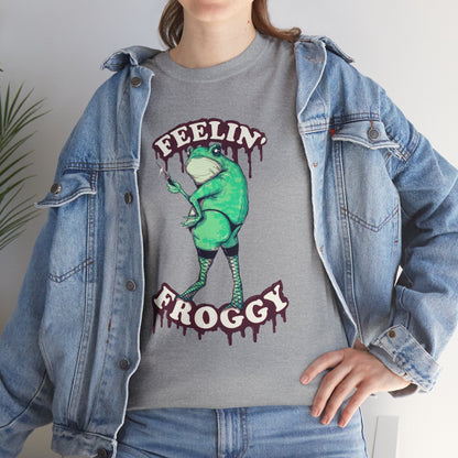 Feelin Froggy Unisex Heavy Cotton Tee