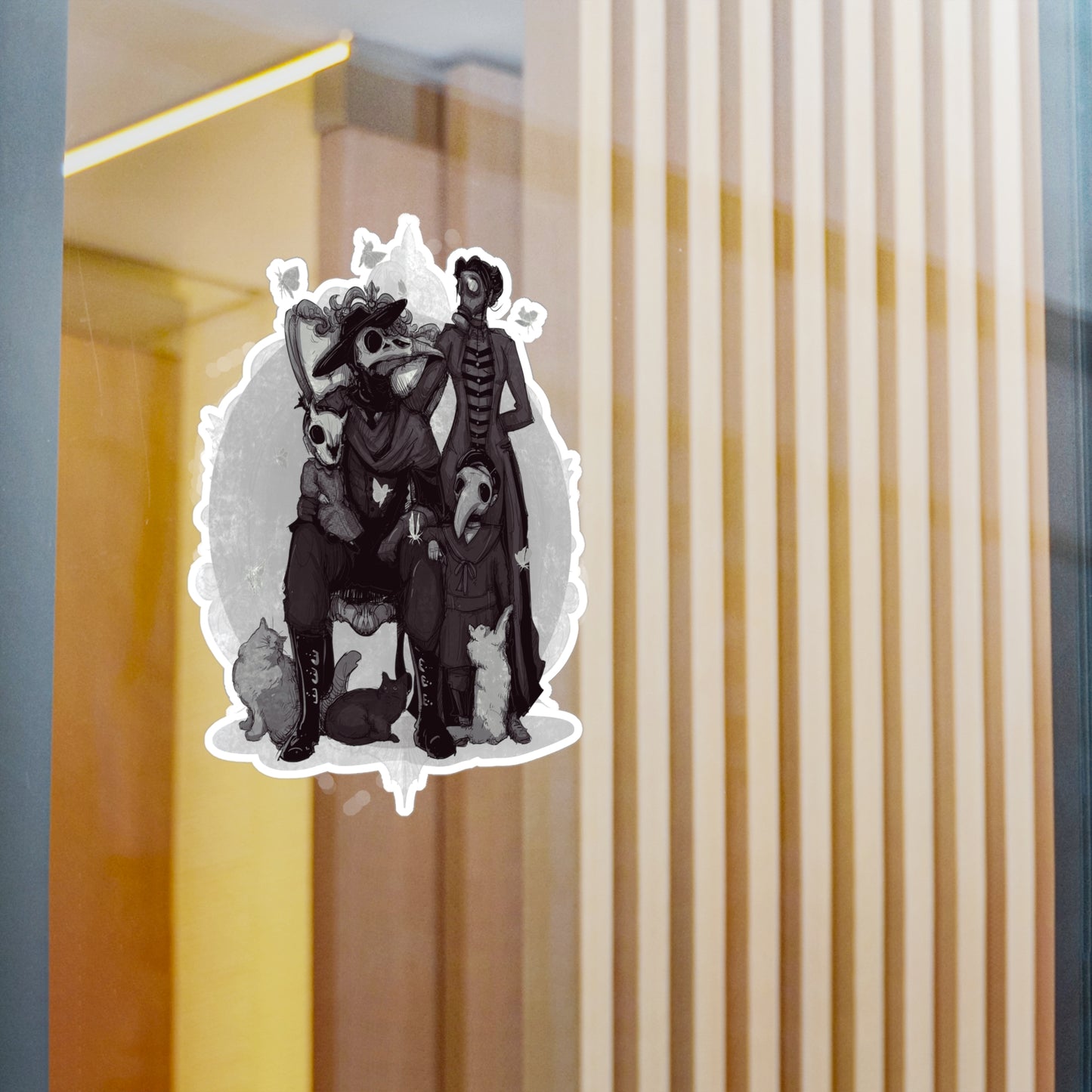 Nocturnal X Kiss-Cut Vinyl Decal