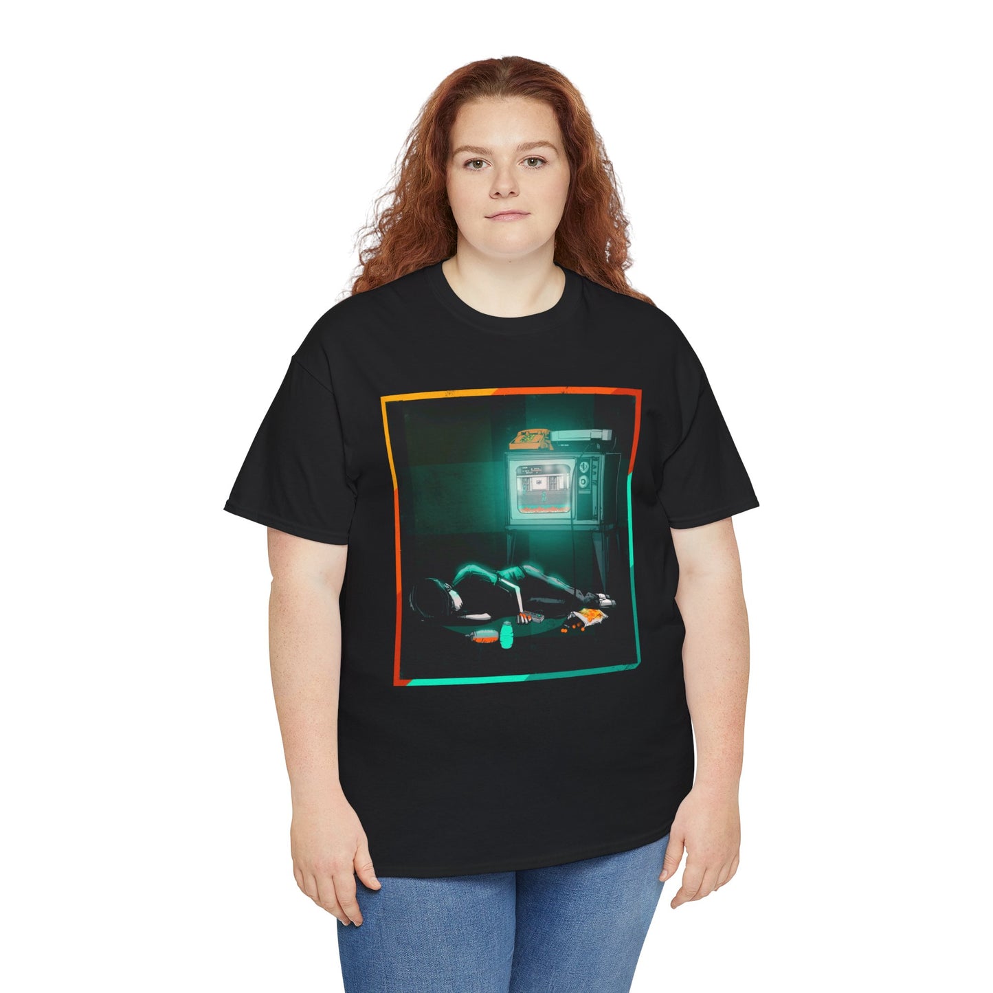 Long Night Unisex Heavy Cotton Tee