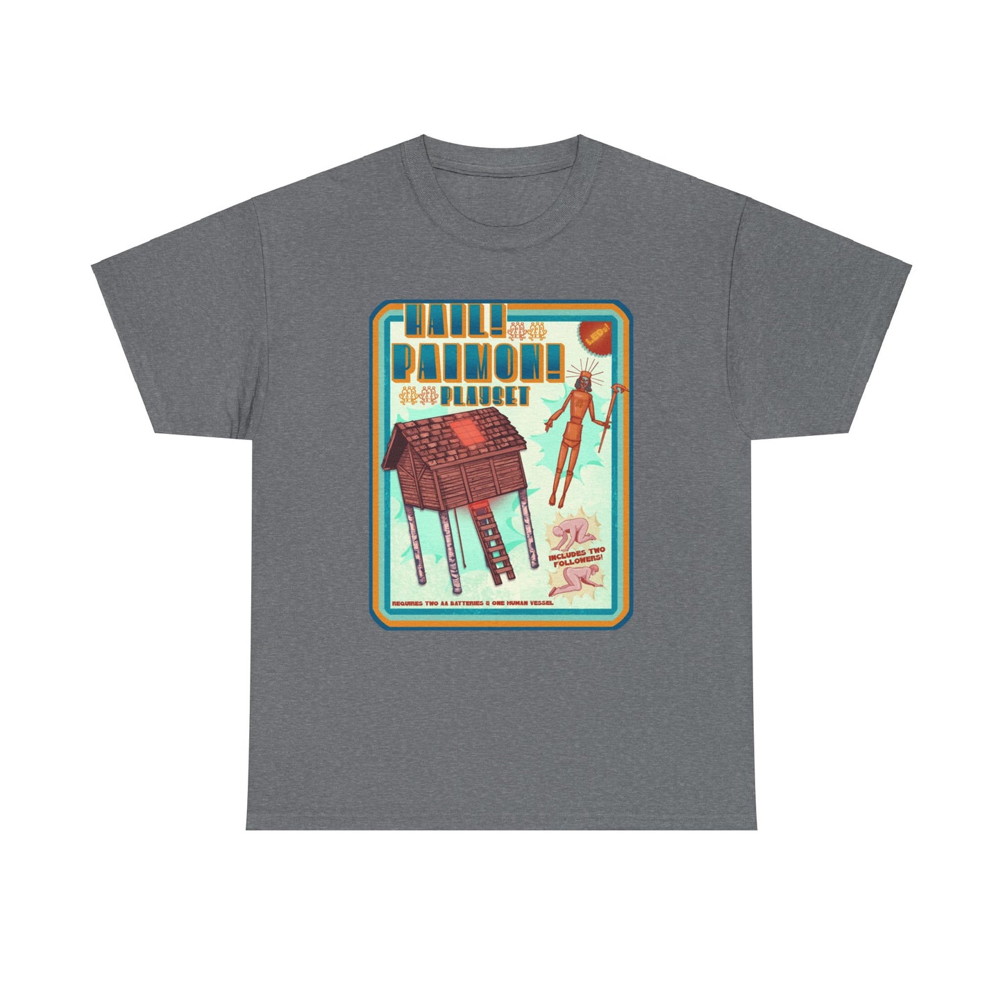 Hail Paimon Playset Unisex Heavy Cotton Tee