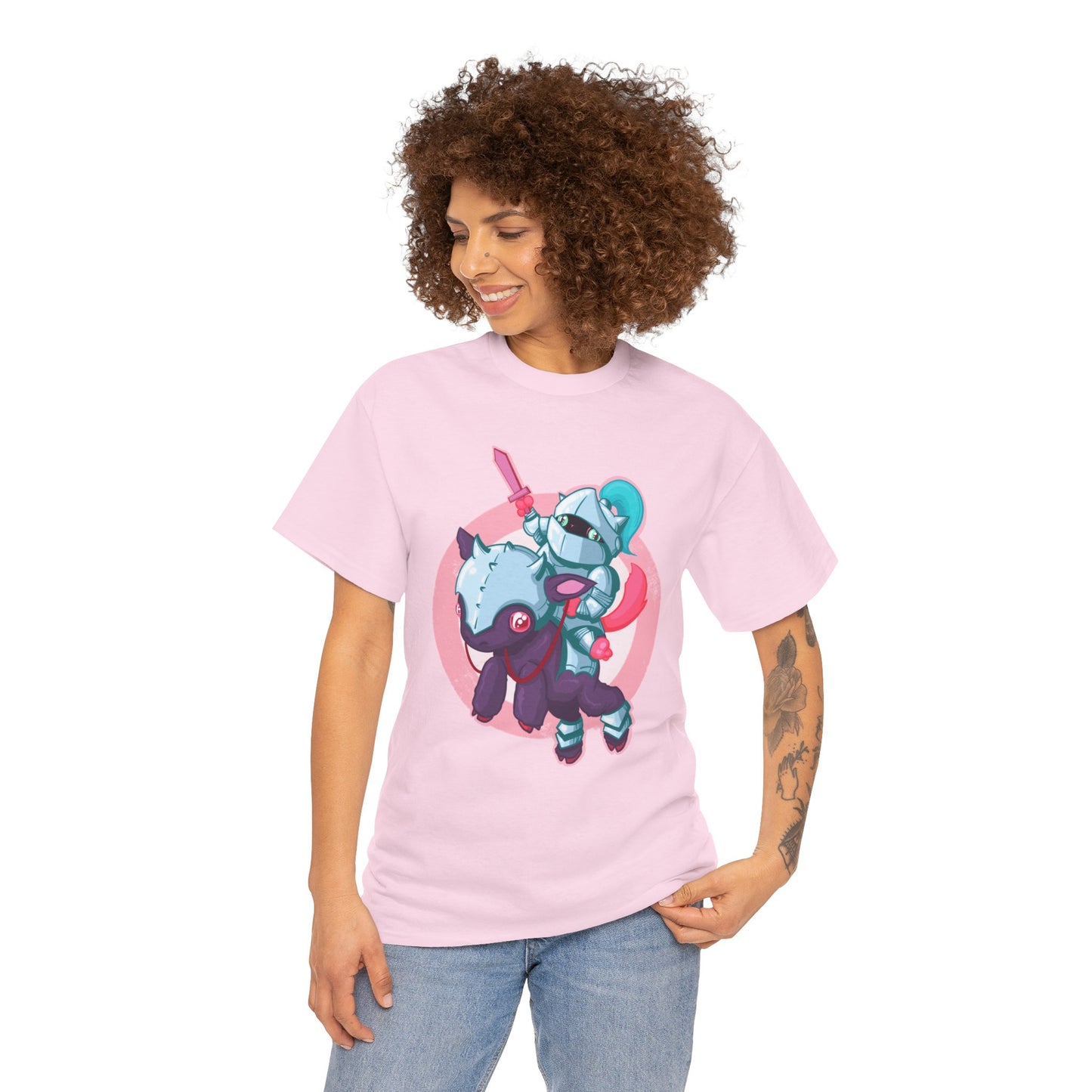 Knight In Shining Armor Unisex Heavy Cotton Tee