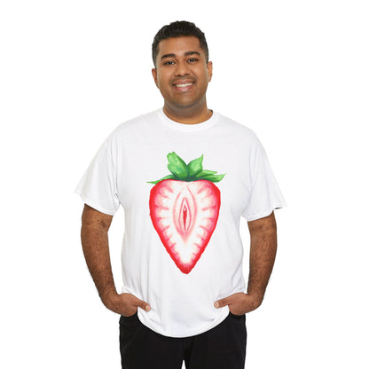 Juicy Strawberry Unisex Heavy Cotton Tee