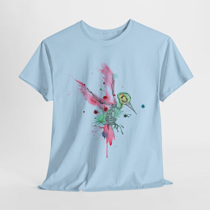 Hummingbird Skeleton Unisex Heavy Cotton Tee