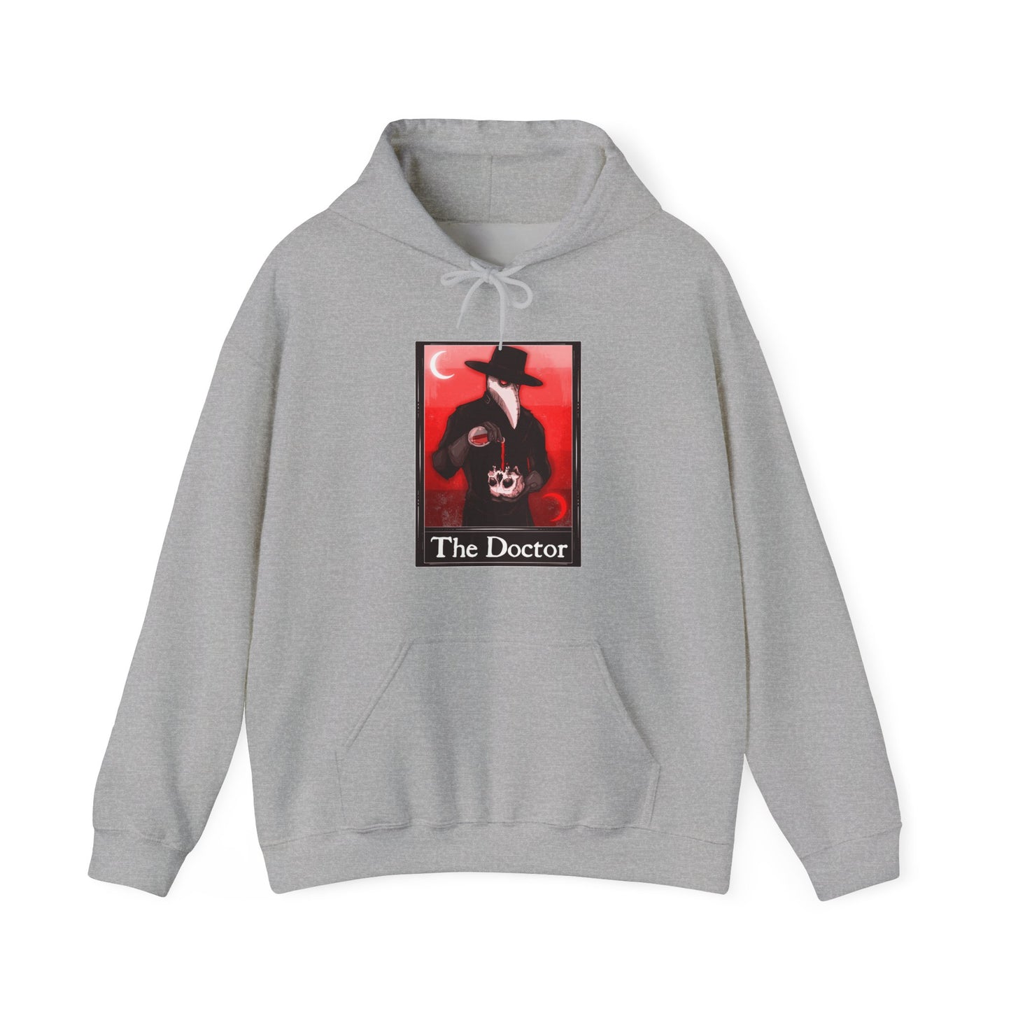 The Doctor Tarot Unisex Heavy Blend Hooded Sweatshirt