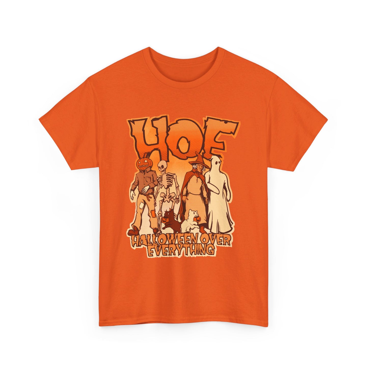 Halloween Over Everything Unisex Heavy Cotton Tee