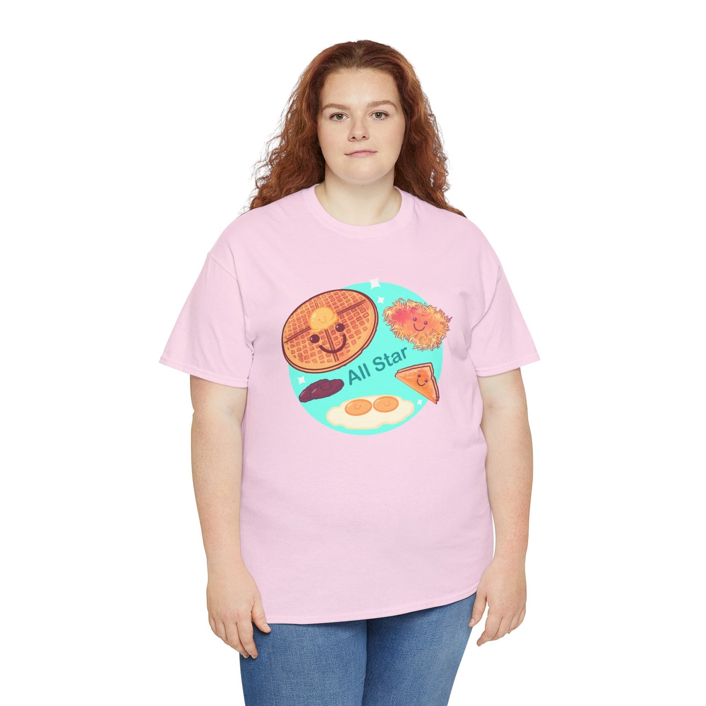 All Star Breakfast Unisex Heavy Cotton Tee