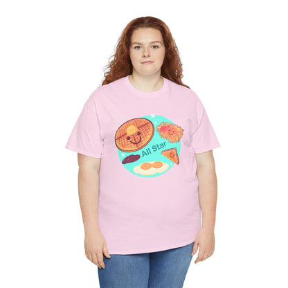 All Star Breakfast Unisex Heavy Cotton Tee