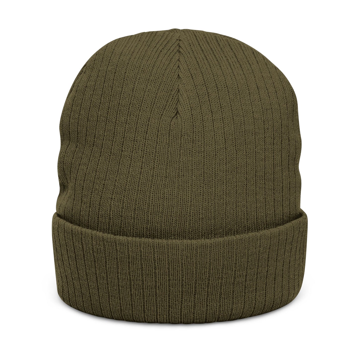 LVB 26 Logo Ribbed Knit Beanie Embroidered