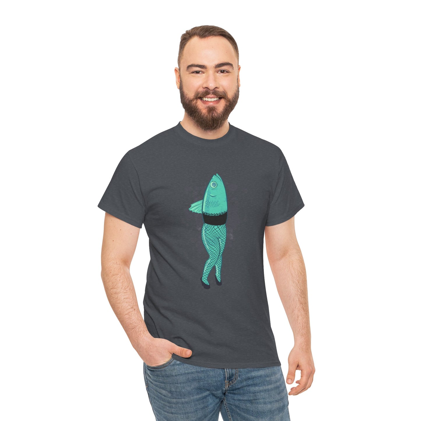 Fishnets Unisex Heavy Cotton Tee