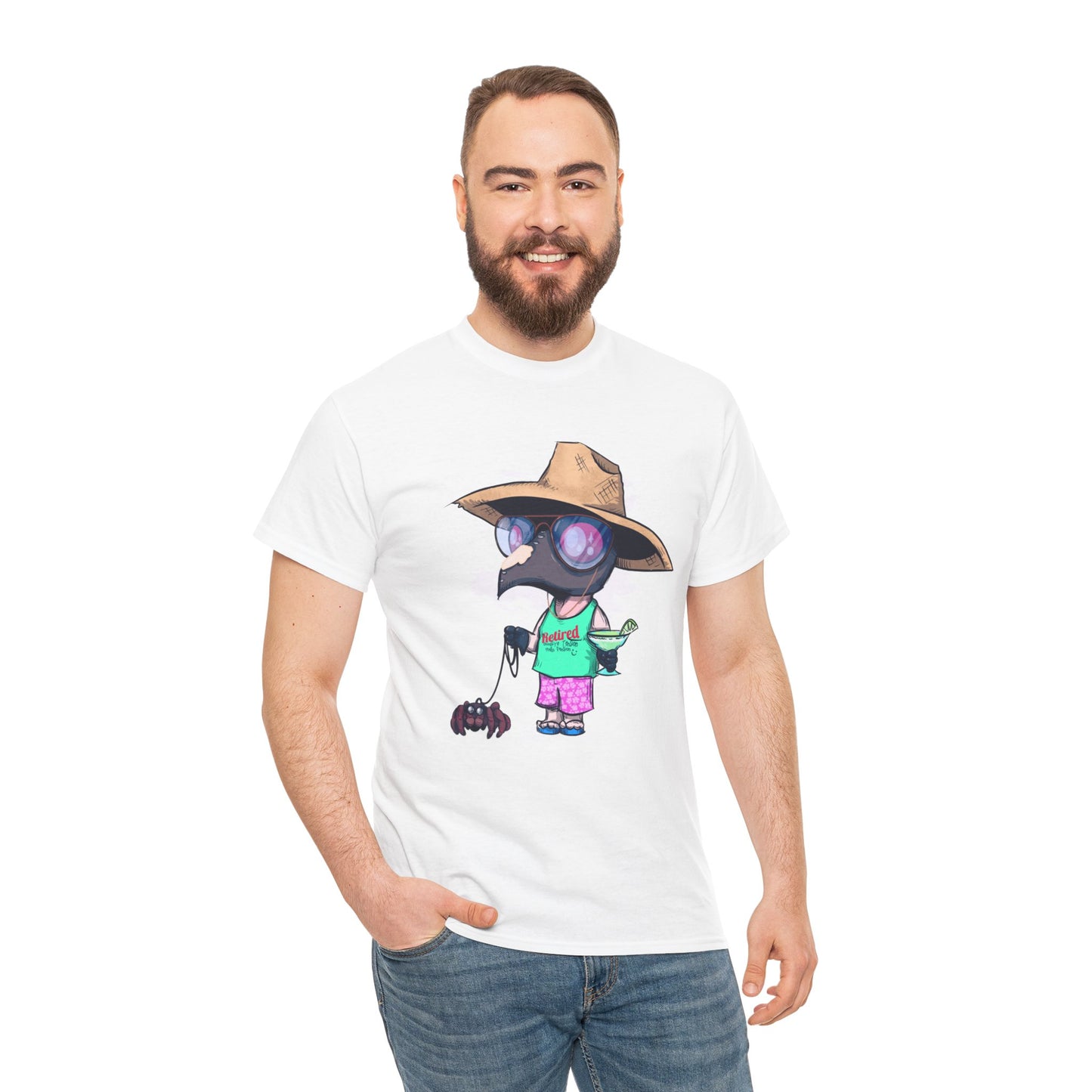 Plague Vacation Unisex Heavy Cotton Tee