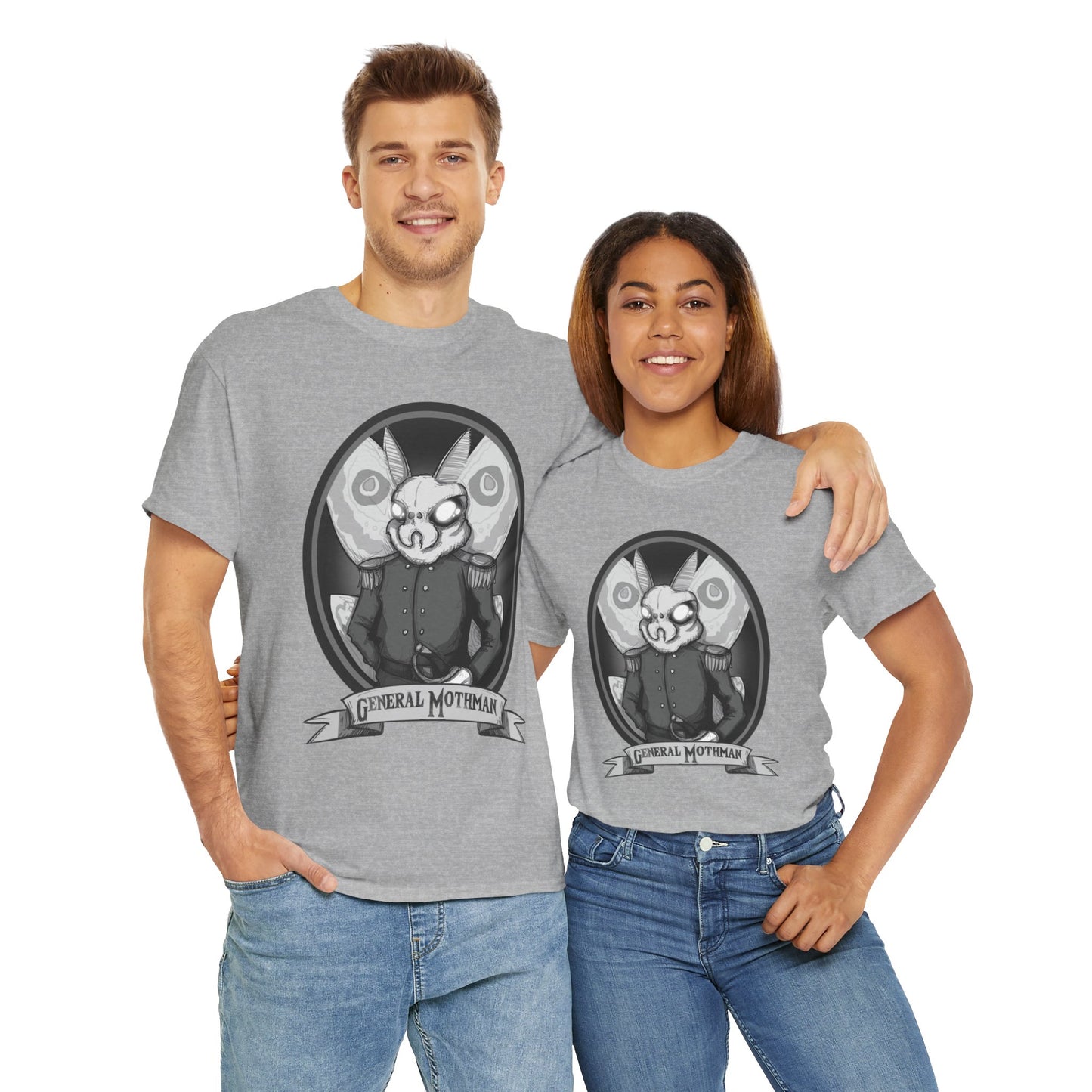 General Mothman Unisex Heavy Cotton Tee