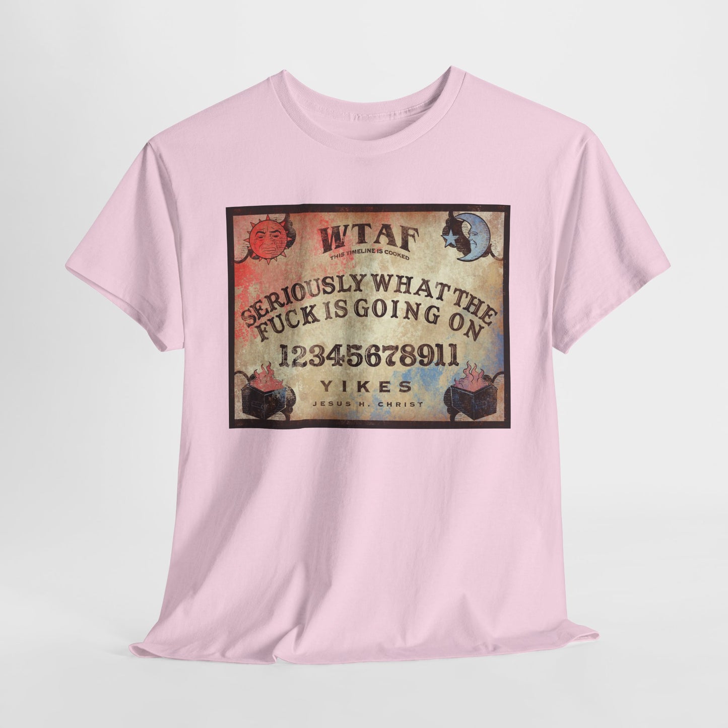 WTF Spirit Board Unisex Heavy Cotton Tee