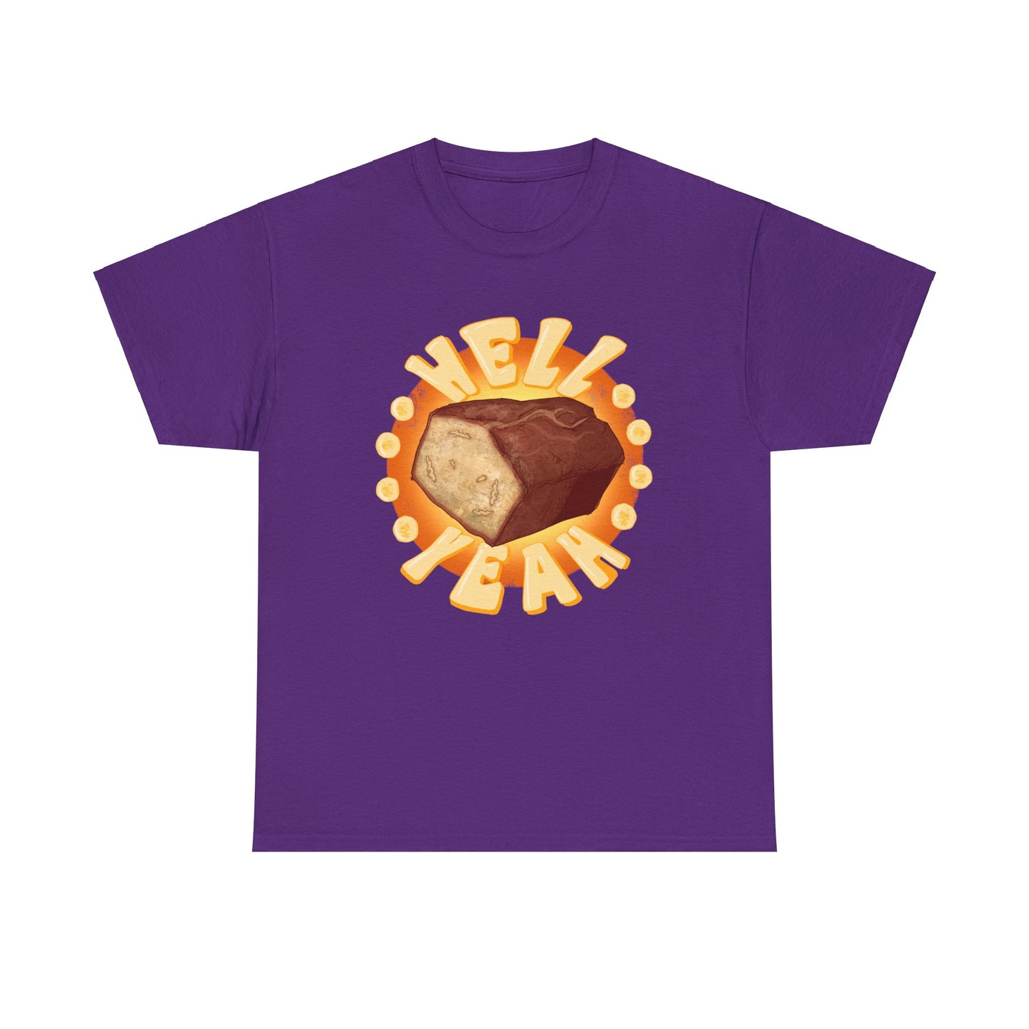 Banana Bread At Work Unisex Heavy Cotton Tee