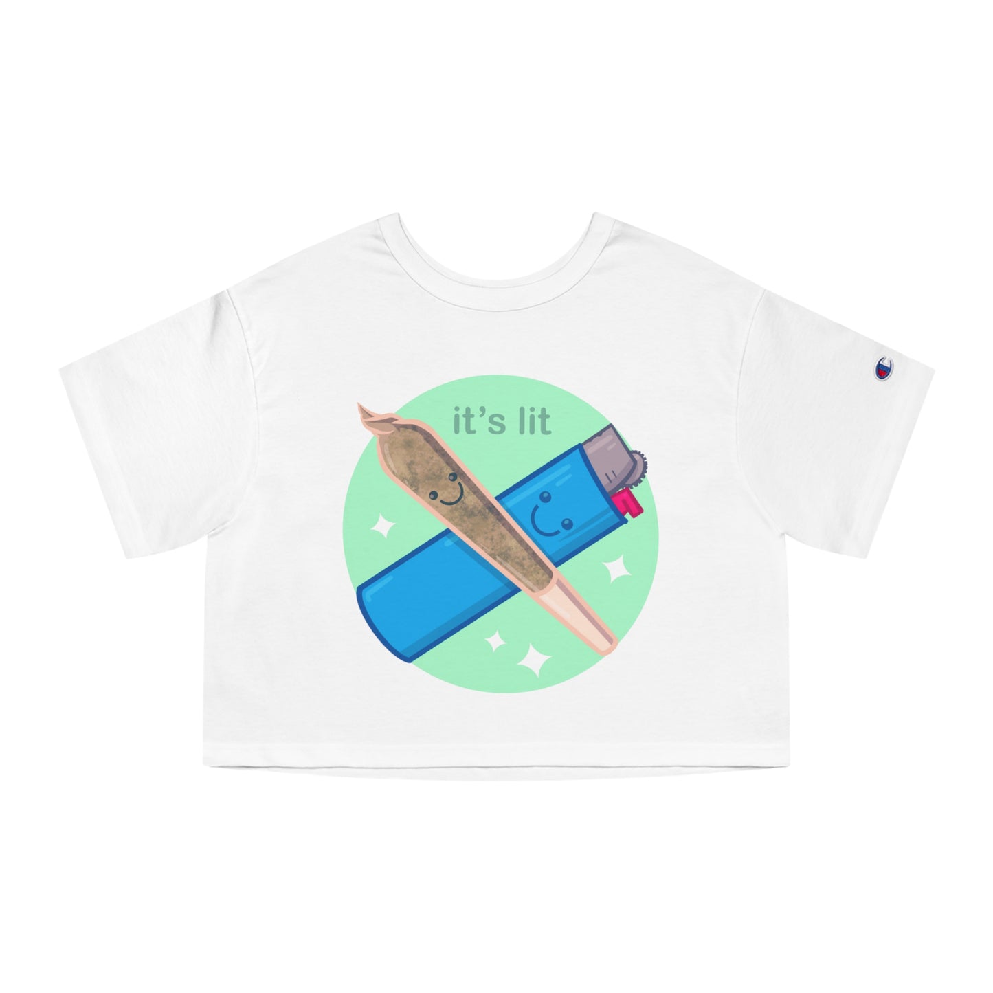 It's Lit Women's Heritage Cropped T-Shirt