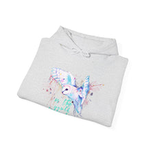 Rainbow Barn Owl (Goblin Variant) Unisex Heavy Blend Hooded Sweatshirt