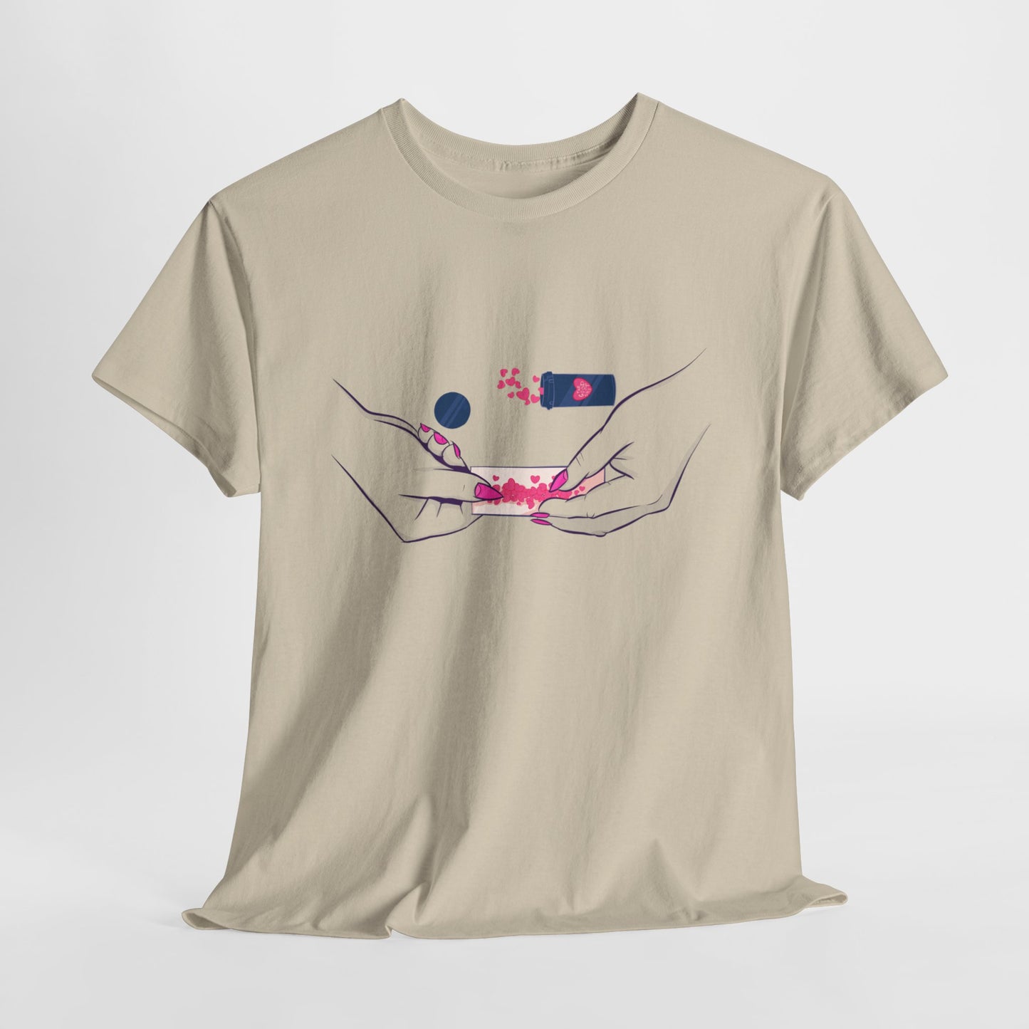 Love Addict II Unisex Heavy Cotton Tee