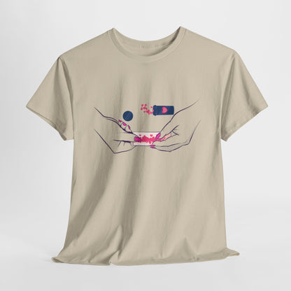 Love Addict II Unisex Heavy Cotton Tee