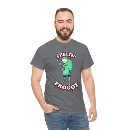 Feelin Froggy Unisex Heavy Cotton Tee