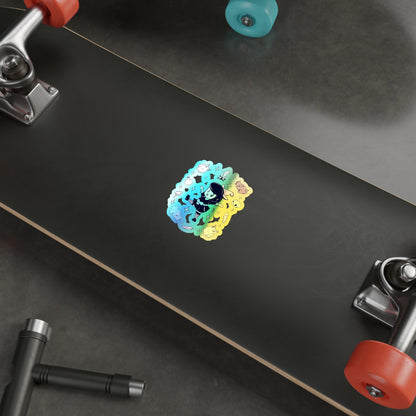 Tools Of The Trade Holographic Die-cut Stickers