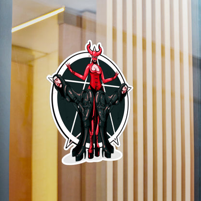 Latex Kiss-Cut Vinyl Decal