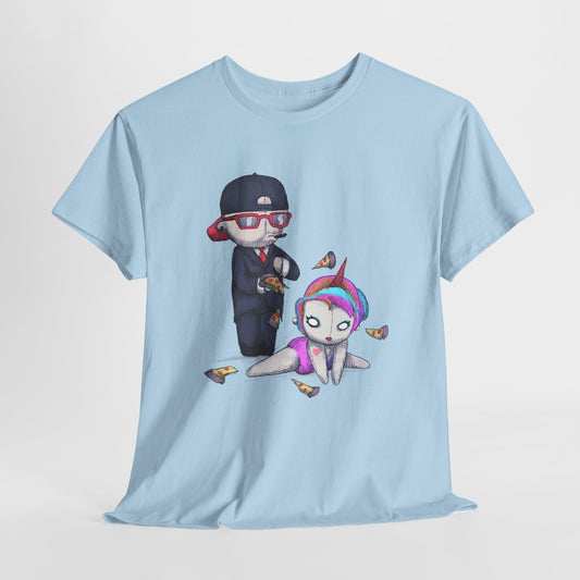 Unicorn Stripper Unisex Heavy Cotton Tee