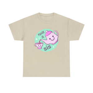 Spill The Tea Unisex Heavy Cotton Tee