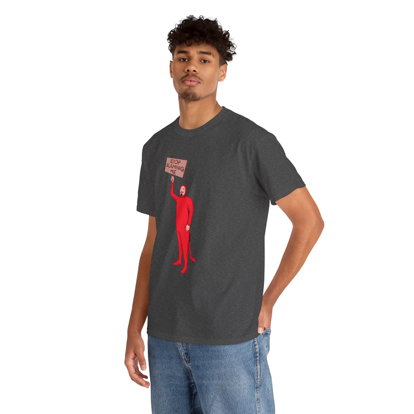 Satanic Scapegoat Unisex Heavy Cotton Tee