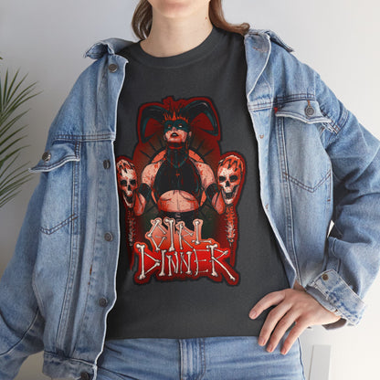 Girl Dinner Unisex Heavy Cotton Tee