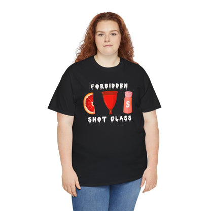 Forbidden Shot Glass Unisex Heavy Cotton Tee
