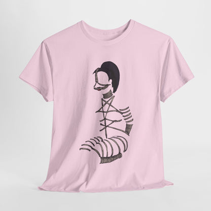 Rope Minimalism Unisex Heavy Cotton Tee