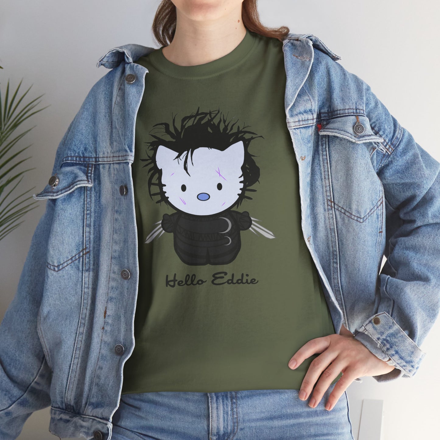 Hello Eddie Unisex Heavy Cotton Patreon Tee